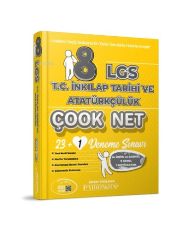 8. Sınıf T.C. İnkılap Tarihi ve Atatürkçülük Çook Net Deneme Sınavı