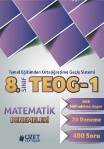 8. Sınıf TEOG-1 Matematik Denemeleri