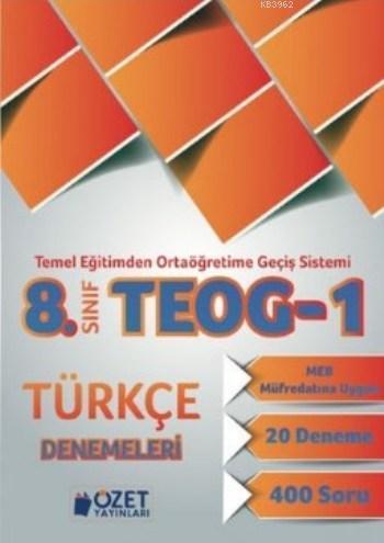 8. Sınıf TEOG-1 Türkçe Denemeleri