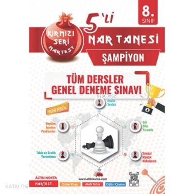 8. Sınıf Tüm Dersler Genel Deneme Sınavı Şampiyon