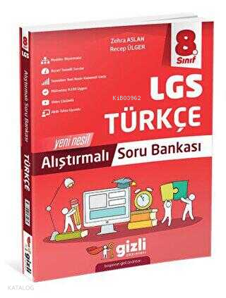 8.Sınıf Türkçe Alıştırmalı  Soru Bankası