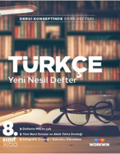 8. Sınıf Türkçe Yeni Nesil Defter Workwin Yayınları