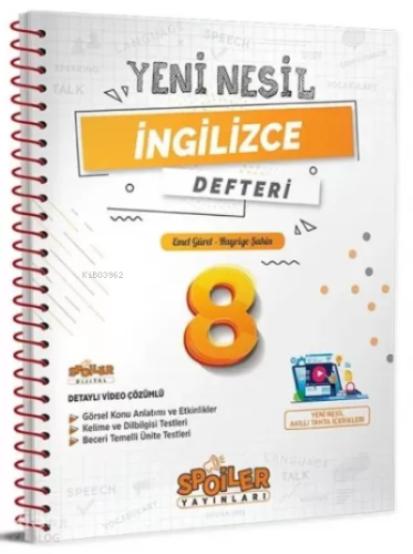 8.Sınıf Yenı Nesıl Ingılızce Defter