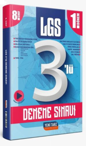 8.Sınıf Yeni Tarz *Özel* 3 Lü Deneme - 2023