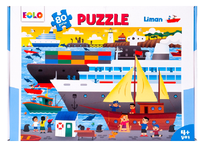 80 Parça Yer Puzzle – Liman