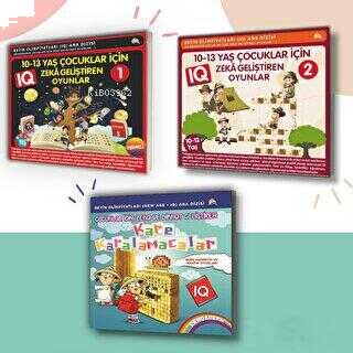 9-10-11-12-13 Yaş ve Üstü Çocuklar Için IQ Zeka - Dikkat Geliştiren Ak