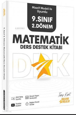 9. Sınıf 2. Dönem Matematik Ders Destek Kitabı