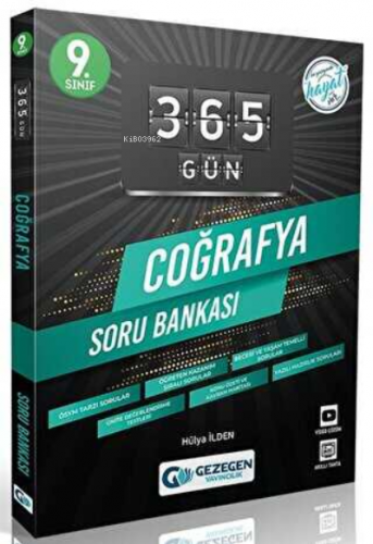 9. Sınıf 365 Gün Coğrafya Soru Bankası Gezegen Yayıncılık