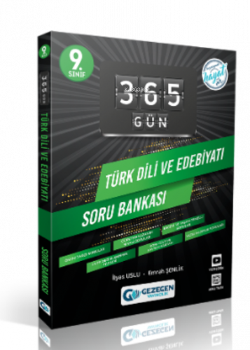 9.Sınıf	365 GÜN SERİSİ	365 GÜN TÜRK DİLİ VE EDEBİYATI  SORU BANKASI