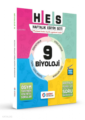 9. Sınıf Biyoloji Set ( Hes Serisi )