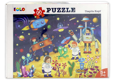 96 Parça Puzzle - Uzayda Keşif