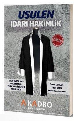 A Kadro - Usulen İdari Hakimlik Konu Anlatımlı