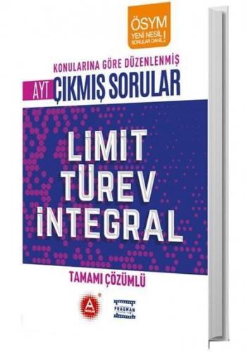 A Yayınları AYT Limit Türev İntegral Tamamı Çözümlü Konularına Göre Çı