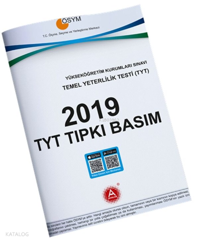 A Yayınları Tyt 2019 Tıpkı Basım -2021