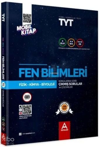 A Yayınları TYT Fen Bilimleri Konularına ve Zorluk Derecelerine Göre Ç