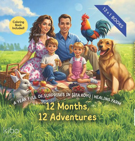A Year Full of Surprises in Şifa Köyü - Healing Farm 12 Months, 12 Adventures  (Kutulu);12 + 1 Books