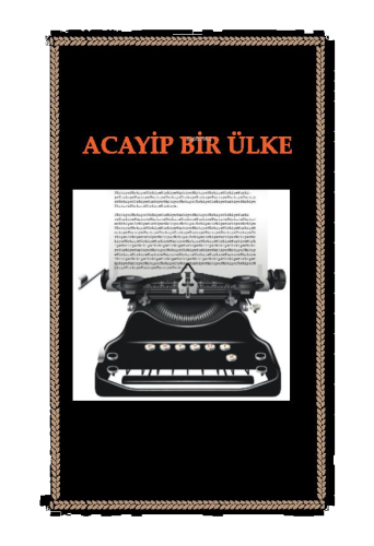 Acayip Bir Ülke