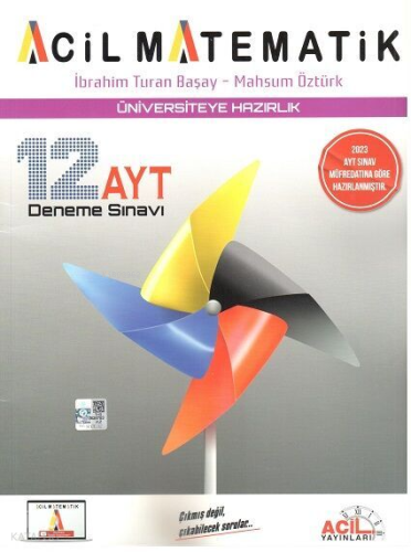 Acil Yayınları AYT Matematiğin İlacı 12 Denemeleri