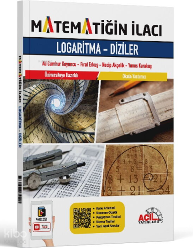Acil Yayınları Matematiğin İlacı TYT Acil Matematik Logaritma Diziler