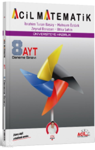 Acil Yayınları Matematik AYT Matematik 8 li Deneme Sınavı