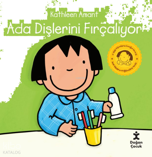 Ada Dişlerini Fırcalıyor