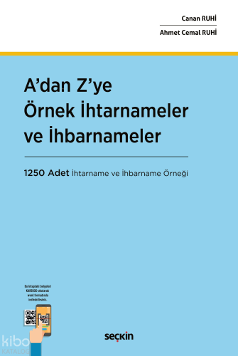 A'dan Z'ye Örnek İhtarnameler ve İhbarnameler (Ciltli)