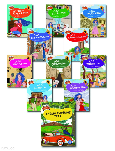 Ada'nın Vosvosu Hikaye Seti (10 Kitap + Değerlendirme Soruları)