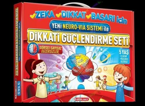 Adeda Dikkati Güçlendirme Seti 5 Yaş