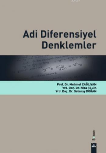Adi Diferensiyel Denklemler