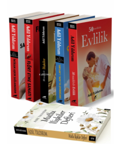 Adil Yıldırım Defter Hediyeli Kitap Seti (5 Kitap)