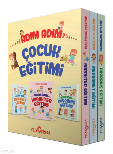 Adım Adım Çocuk Eğitimi Kutulu Set
