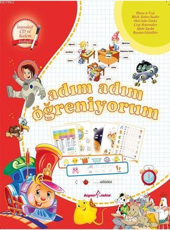 Adım Adım Öğreniyorum (5-6 Yaş); CD-ROM + Kalem