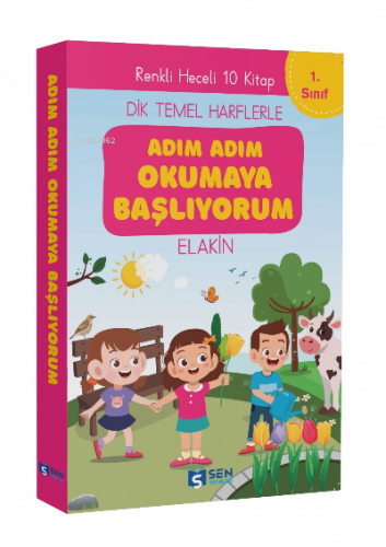 Adım Adım Okumaya Başlıyorum  İlk Okuma Kitapları  Set  (10 Kitap)