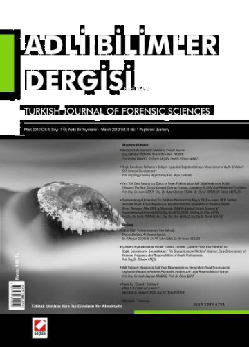 Adli Bilimler Dergisi – 2010 Yılı Abonelik