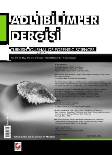 Adli Bilimler Dergisi – 2011 Yılı Abonelik