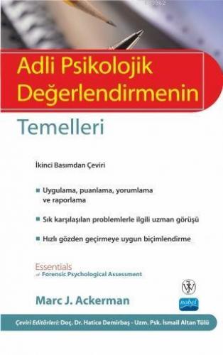 Adli Psikolojik Değerlendirmenin Temelleri - Essentials Of Forensic Psychological Assessment