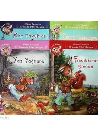 Afacan Tavşanla Ormanda Dört Mevsim (4 Kitap)