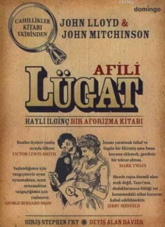 Afili Lügat (Ciltli); Hayli İlginç Bir Aforizma Kitabı