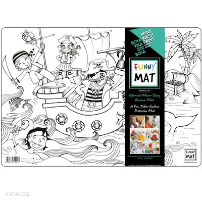 Akademi Çocuk-Funny Mat- Korsanlar