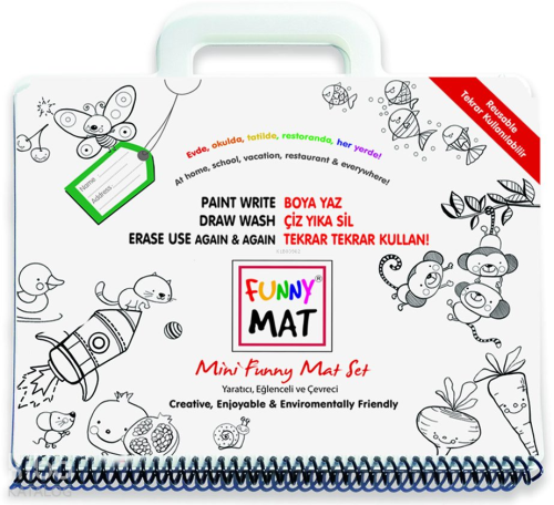 Akademi Çocuk Funny Mat - Mini Set - Eğitim Serisi