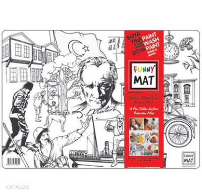 Akademi Çocuk-Funny Mat - MUSTAFA KEMAL ATATÜRK
