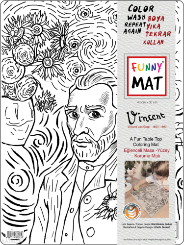 Akademi Çocuk Funny Mat - Vincent