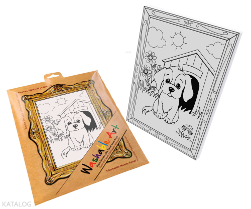 Akademi Çocuk Funny Mat - Washable Art - Köpek