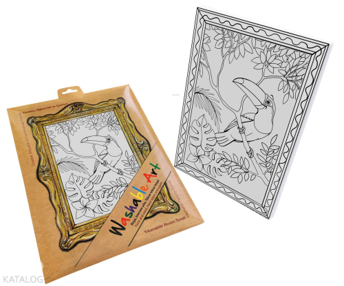 Akademi Çocuk Funny Mat - Washable Art - Orman