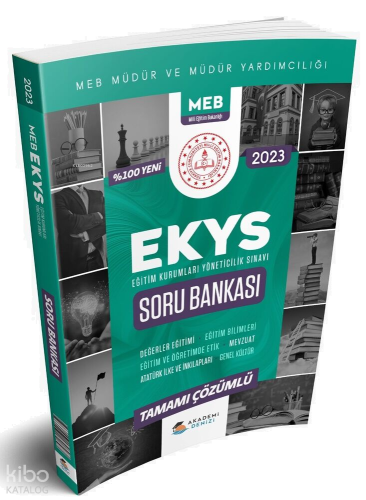 Akademi Denizi 2023 EKYS MEB Müdür ve Müdür Yardımcılığı Soru Bankası