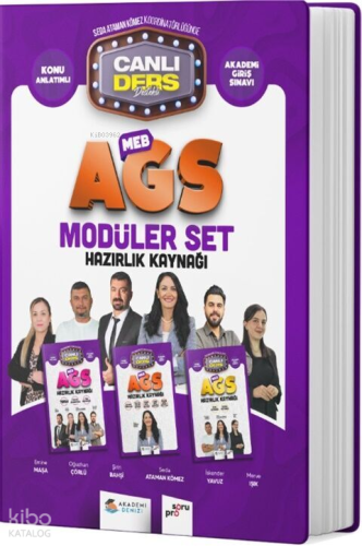 Akademi Denizi MEB AGS Modüler Set Konu Anlatımlı