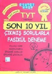 Akilli Adam/Yks-Tyt Son 10 Yilin Çikmiş Sorular