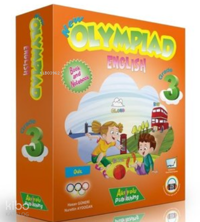 Akılyolu Publishing 3.Sınıf Yeni Olimpiyat İngilizce 3'Lü Eğitim Seti-10 Kitap Takım