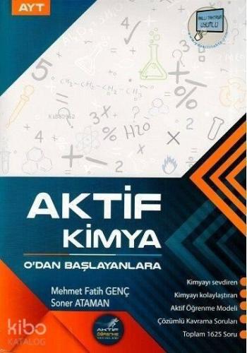 Aktif Öğrenme Yayınları AYT Aktif Kimya 0 dan Başlayanlara Aktif Öğrenme 