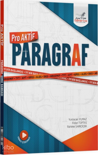 Aktif Öğrenme Yayınları TYT AYT Paragraf Proaktif Soru Bankası